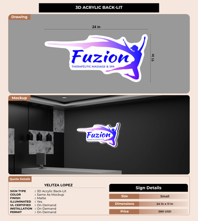 CUSTOM MOCKUP SIGN FOR yelitza lopez