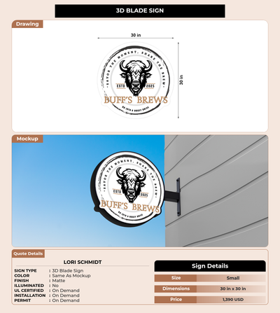 CUSTOM MOCKUP SIGN FOR Lori Schmidt