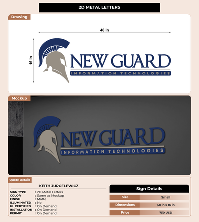 CUSTOM MOCKUP SIGN FOR Keith Jurgelewicz