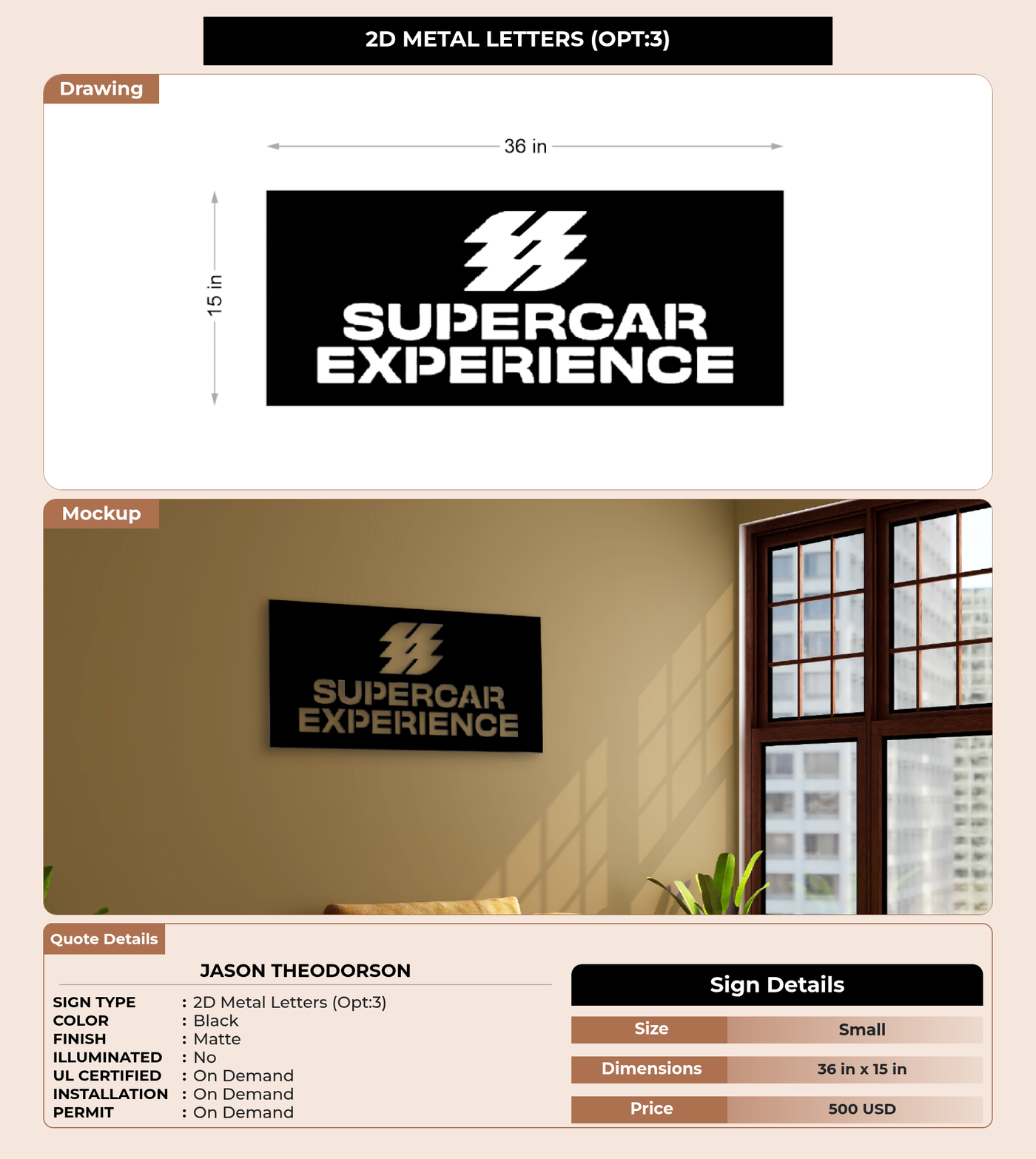 CUSTOM MOCKUP SIGN FOR Jason Theodorson