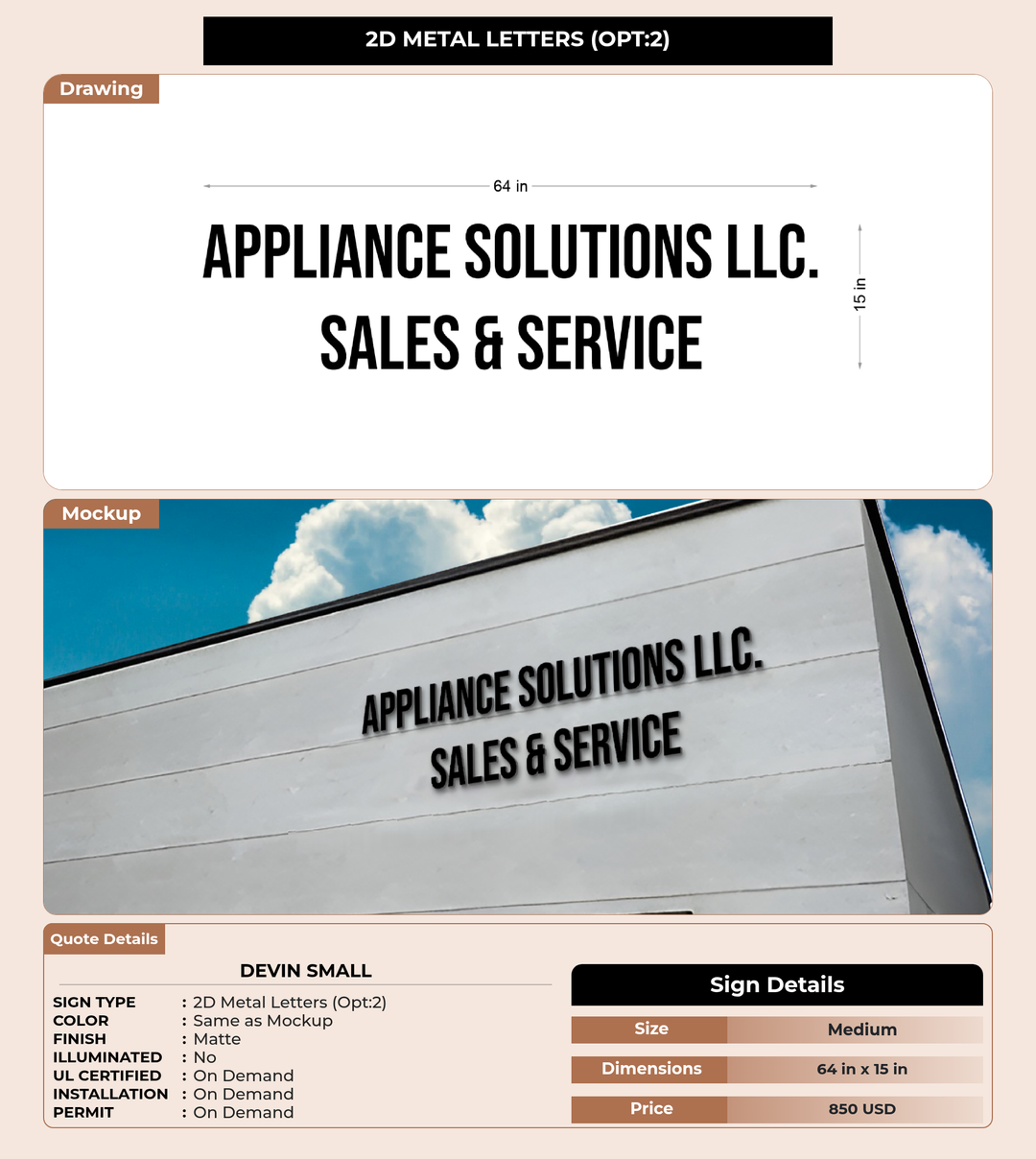 CUSTOM MOCKUP SIGN FOR Devin Small