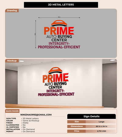 CUSTOM MOCKUP SIGN FOR ninizhao992@gmail.com