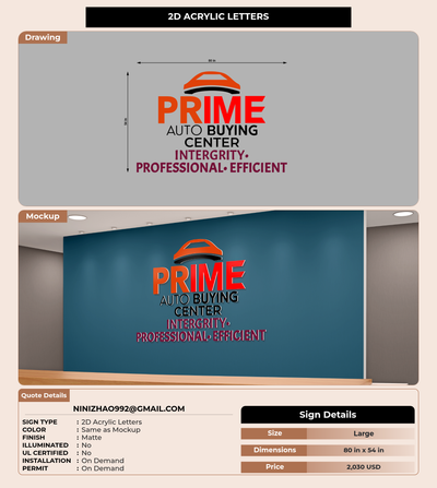 CUSTOM MOCKUP SIGN FOR ninizhao992@gmail.com