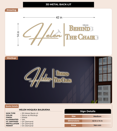 CUSTOM MOCKUP SIGN FOR Helen moquea balbuena