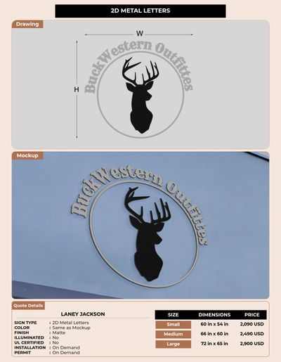 CUSTOM MOCKUP SIGN FOR Laney Jackson