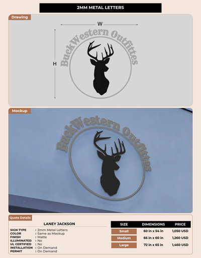 CUSTOM MOCKUP SIGN FOR Laney Jackson