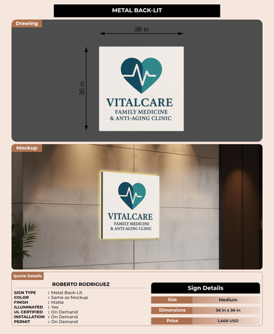 CUSTOM MOCKUP SIGN FOR Roberto Rodriguez