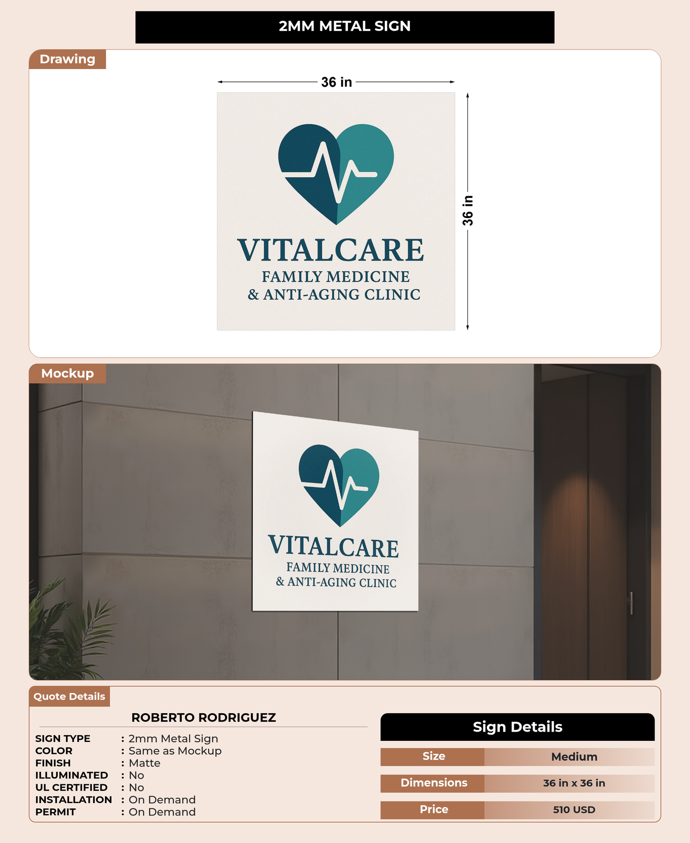 CUSTOM MOCKUP SIGN FOR Roberto Rodriguez