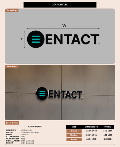 CUSTOM MOCKUP SIGN FOR Evan Perry