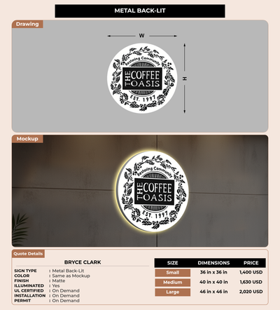 CUSTOM MOCKUP SIGN FOR Bryce Clark