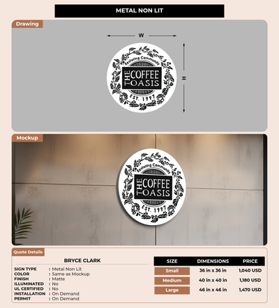 CUSTOM MOCKUP SIGN FOR Bryce Clark