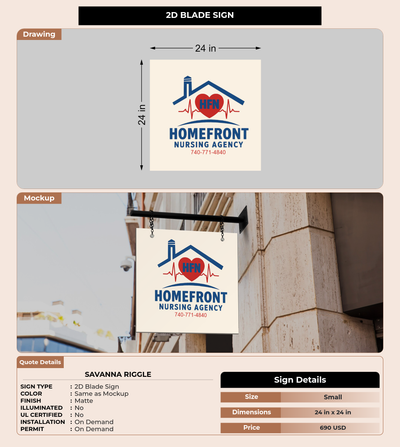 CUSTOM MOCKUP SIGN FOR Savanna Riggle
