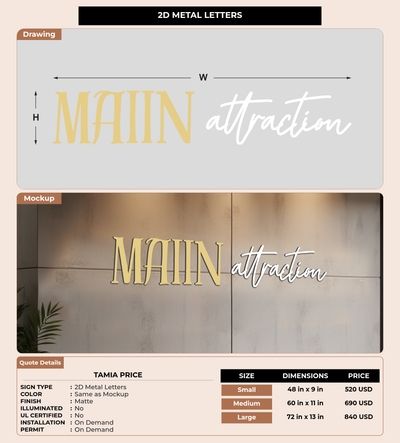 CUSTOM MOCKUP SIGN FOR Tamia Price