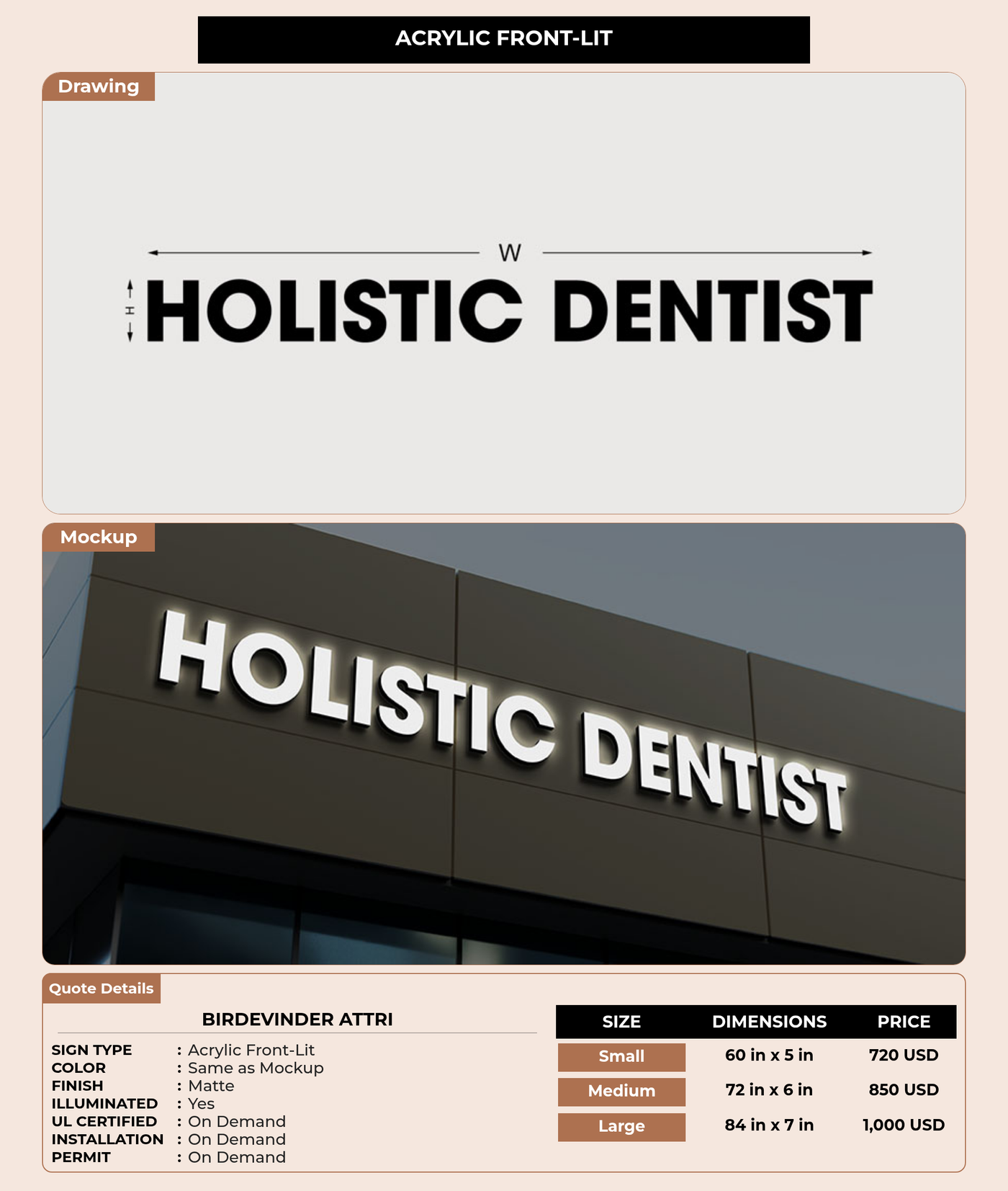 CUSTOM MOCKUP SIGN FOR birdevinder attri