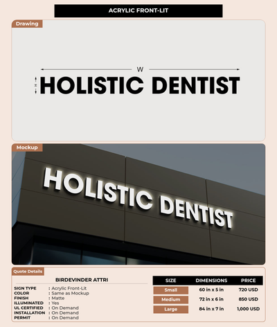 CUSTOM MOCKUP SIGN FOR birdevinder attri