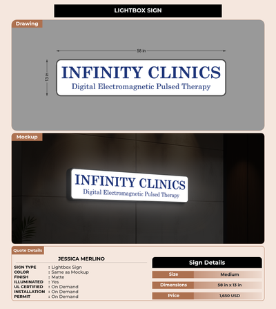 CUSTOM MOCKUP SIGN FOR Jessica Merlino