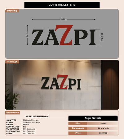CUSTOM MOCKUP SIGN FOR Isabelle Bushman
