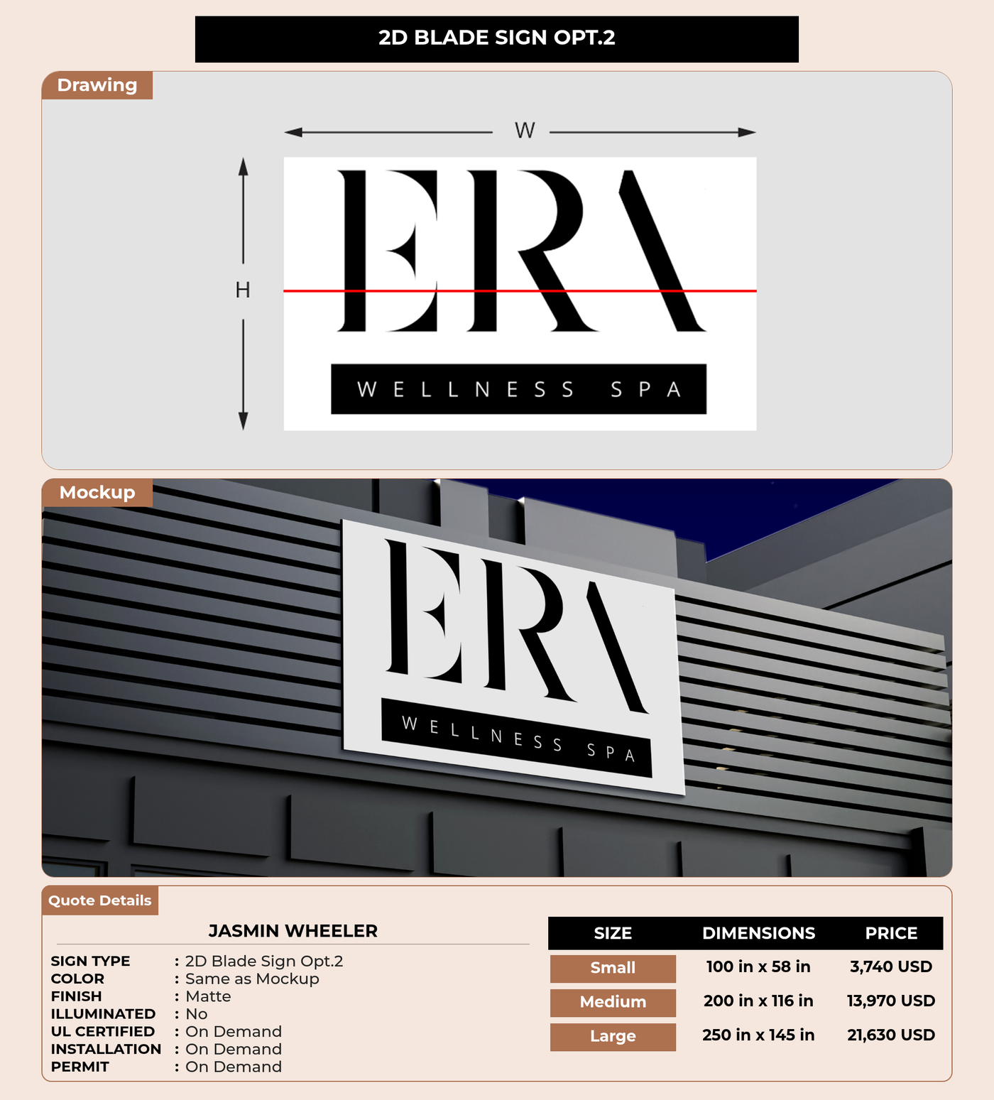 CUSTOM MOCKUP SIGN FOR Jasmin Wheeler