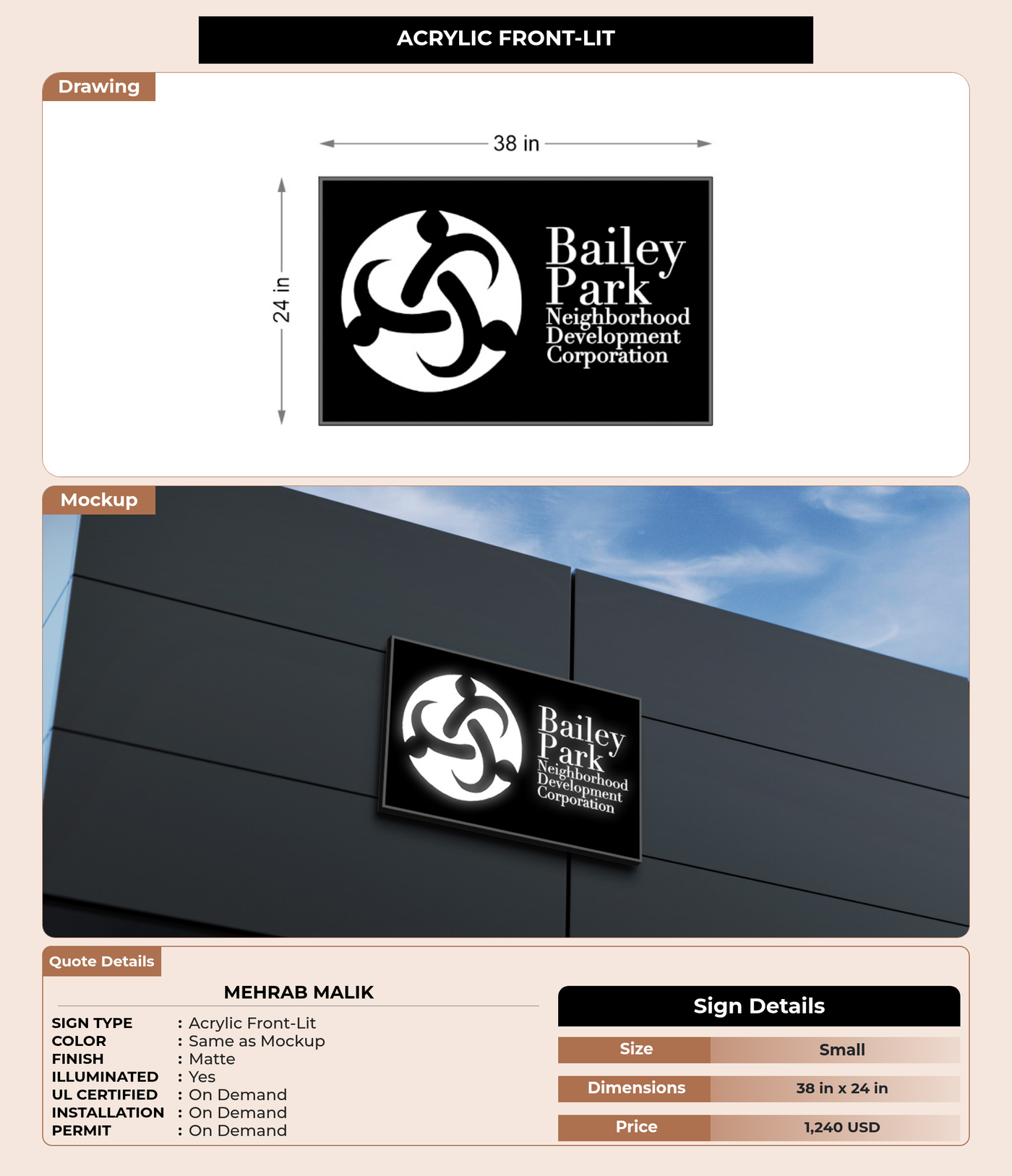 CUSTOM MOCKUP SIGN FOR Mehrab Malik