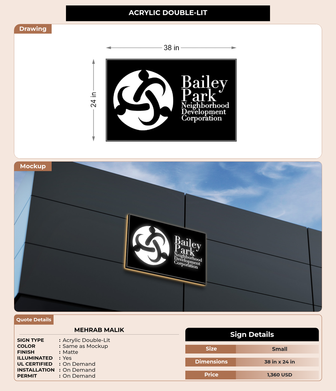 CUSTOM MOCKUP SIGN FOR Mehrab Malik