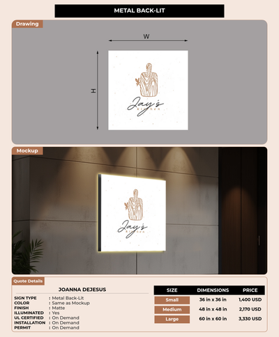 CUSTOM MOCKUP SIGN FOR Joanna DeJesus