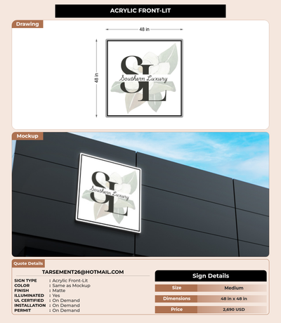 CUSTOM MOCKUP SIGN FOR Tarsement26@hotmail.com