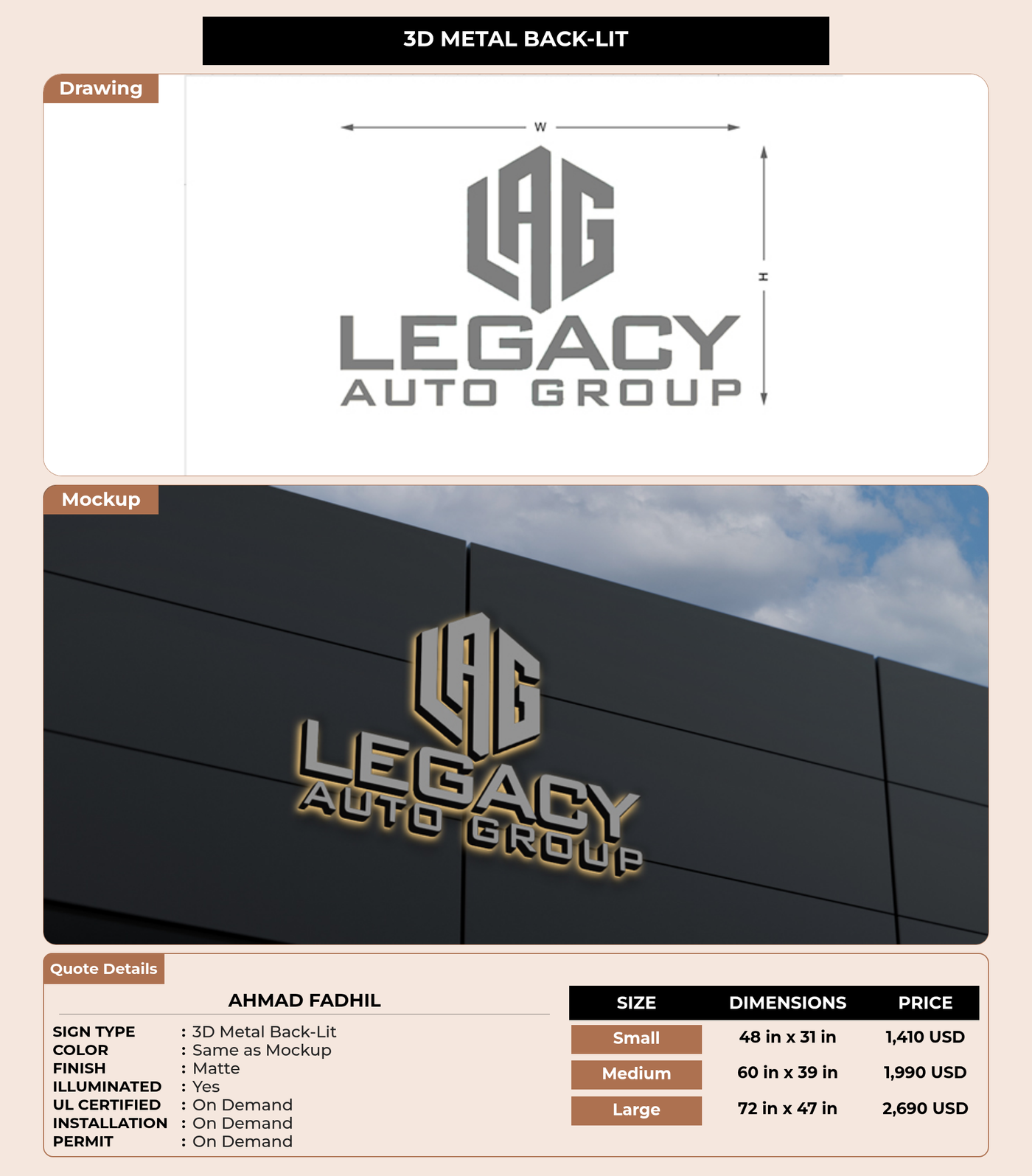 CUSTOM MOCKUP SIGN FOR Ahmad Fadhil