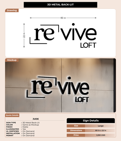 CUSTOM MOCKUP SIGN FOR Jude
