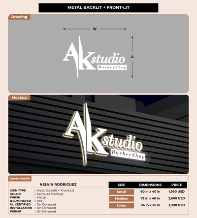 CUSTOM MOCKUP SIGN FOR Nelvin Rodriguez