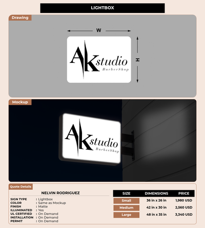 CUSTOM MOCKUP SIGN FOR Nelvin Rodriguez