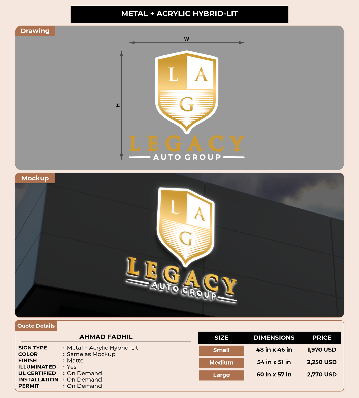 CUSTOM MOCKUP SIGN FOR Ahmad Fadhil