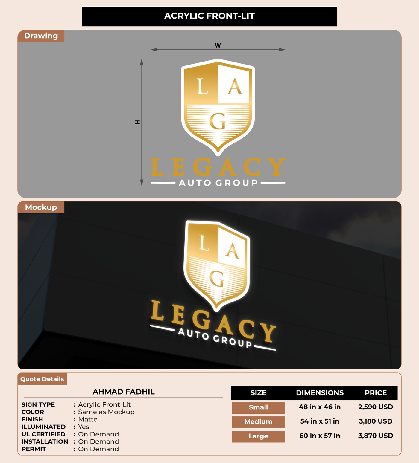 CUSTOM MOCKUP SIGN FOR Ahmad Fadhil