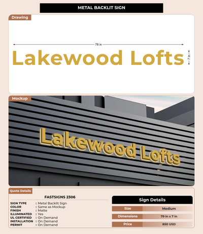 CUSTOM MOCKUP SIGN FOR FASTSIGNS 2306