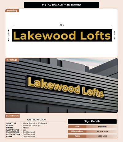 CUSTOM MOCKUP SIGN FOR FASTSIGNS 2306