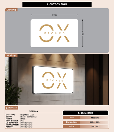 CUSTOM MOCKUP SIGN FOR Jessica