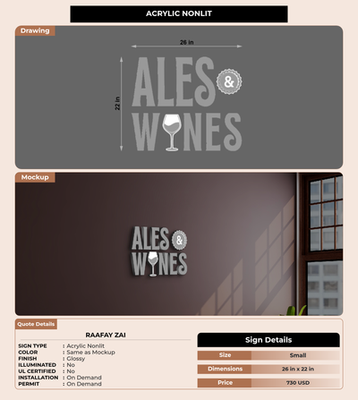 CUSTOM MOCKUP SIGN FOR Raafay Zai
