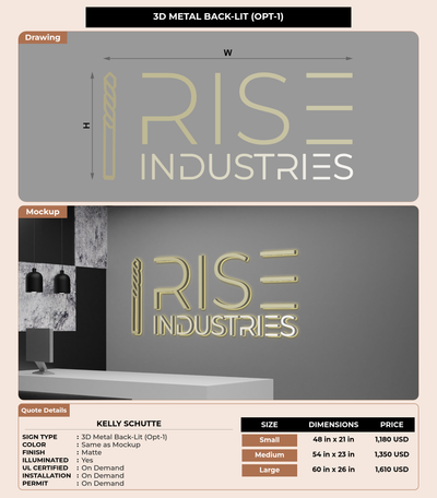 CUSTOM MOCKUP SIGN FOR Kelly Schutte
