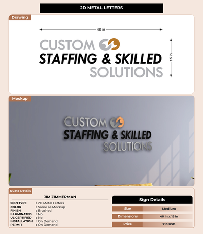 CUSTOM MOCKUP SIGN FOR Jim Zimmerman