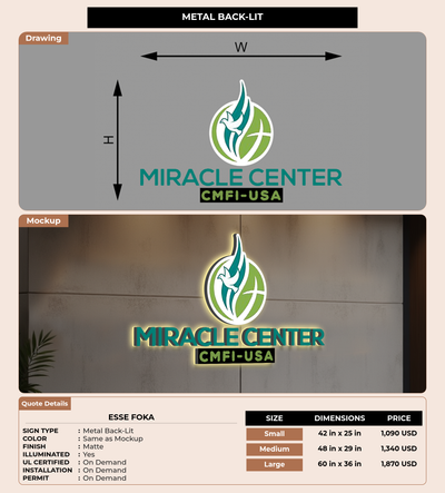 CUSTOM MOCKUP SIGN FOR esse Foka