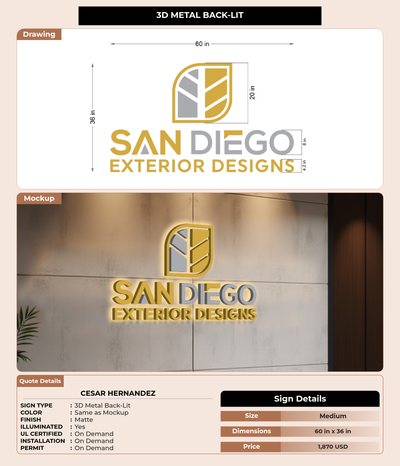 CUSTOM MOCKUP SIGN FOR Cesar Hernandez
