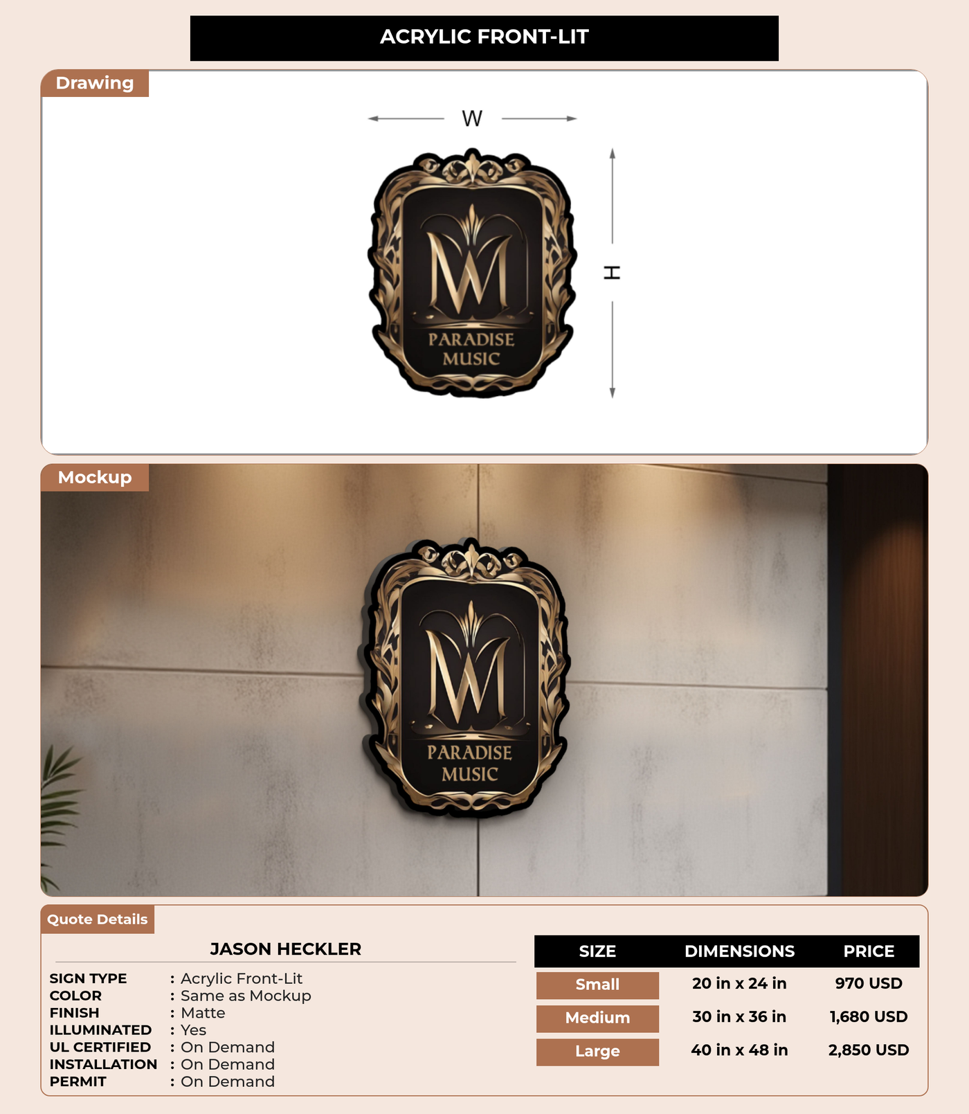 CUSTOM MOCKUP SIGN FOR Jason Heckler