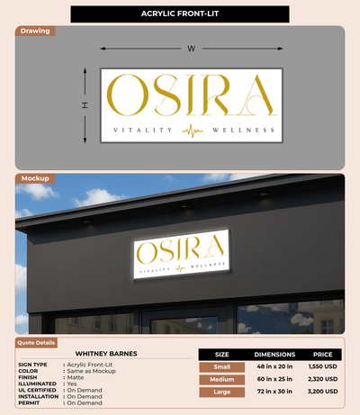 CUSTOM MOCKUP SIGN FOR Whitney Barnes