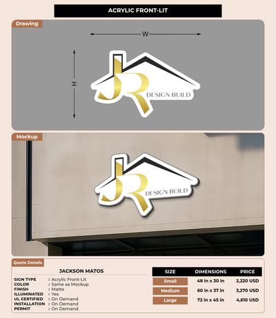 CUSTOM MOCKUP SIGN FOR Jackson Matos