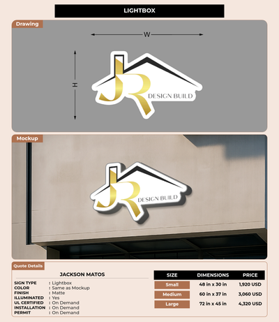 CUSTOM MOCKUP SIGN FOR Jackson Matos