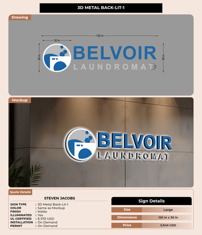 CUSTOM MOCKUP SIGN FOR Steven Jacobs
