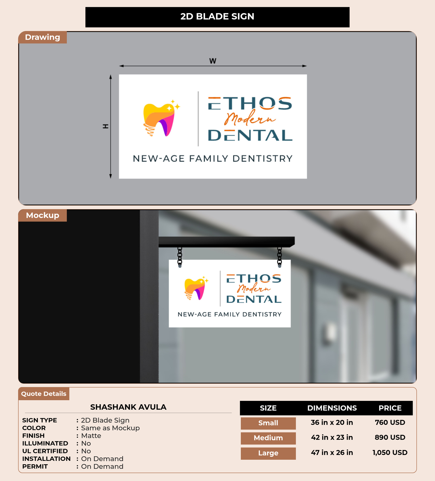 CUSTOM MOCKUP SIGN FOR Shashank Avula