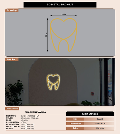 CUSTOM MOCKUP SIGN FOR Shashank Avula