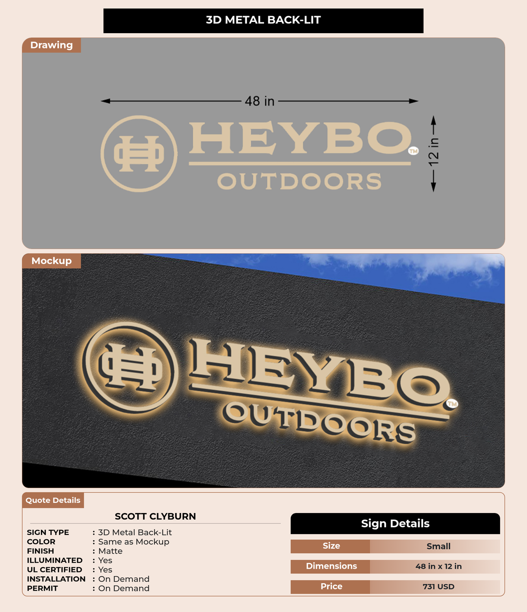 CUSTOM MOCKUP SIGN FOR Scott Clyburn