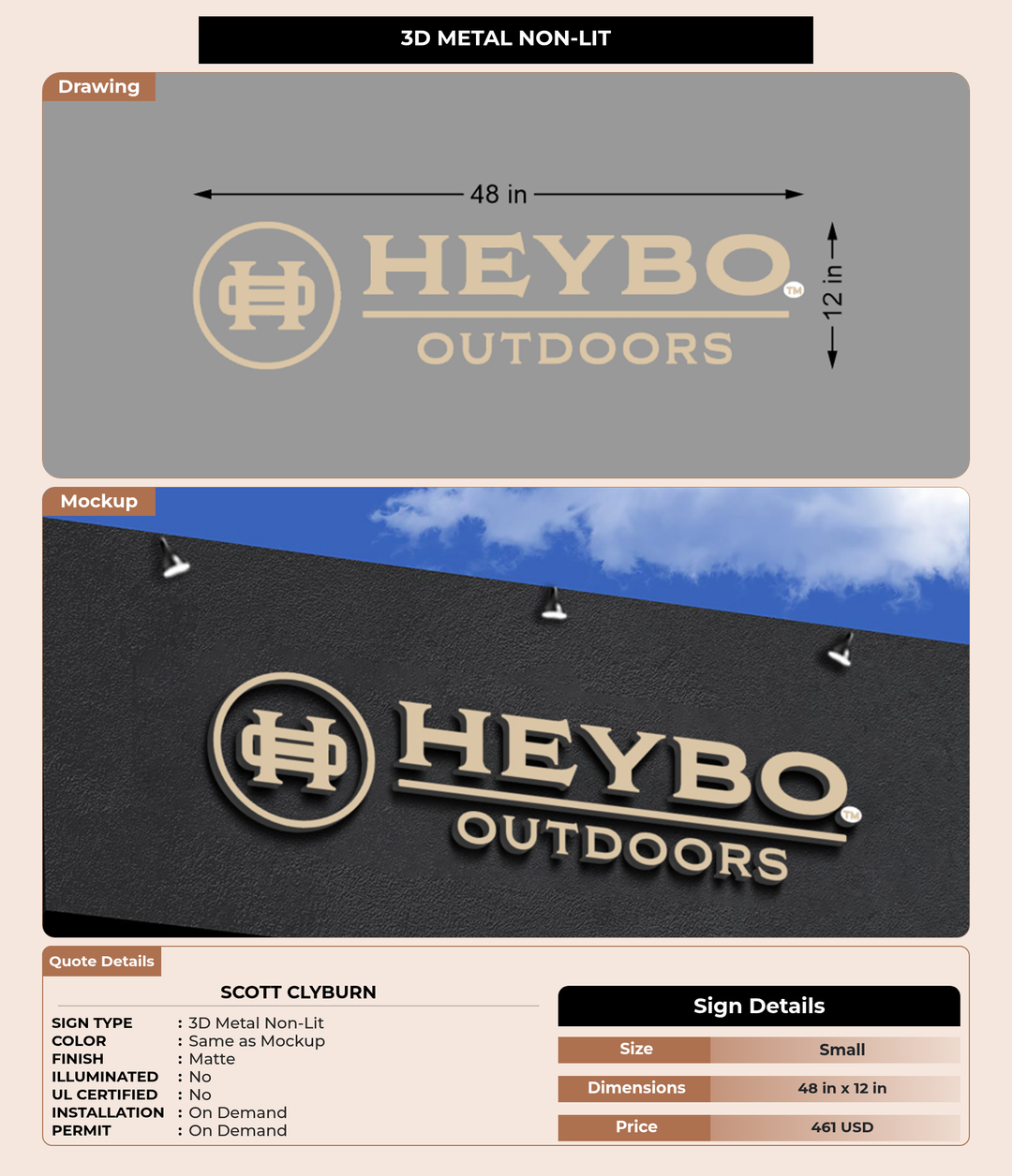 CUSTOM MOCKUP SIGN FOR Scott Clyburn