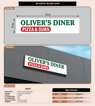 CUSTOM MOCKUP SIGN FOR Jerry